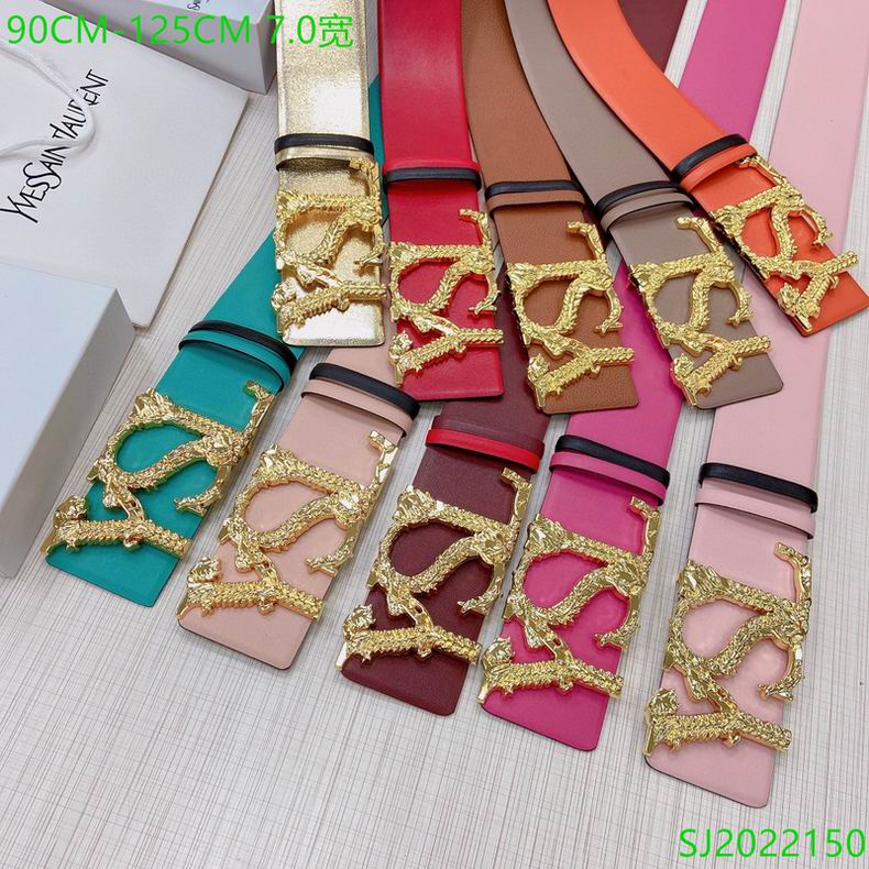 YSL Belt 70mmX90-125cm 7D04